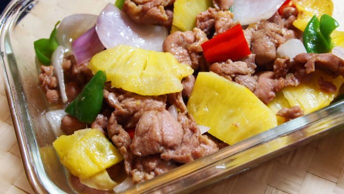 菠萝鸭肉