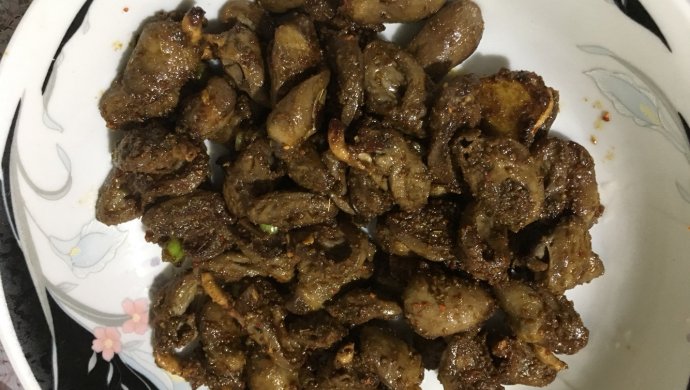 孜然鸡心