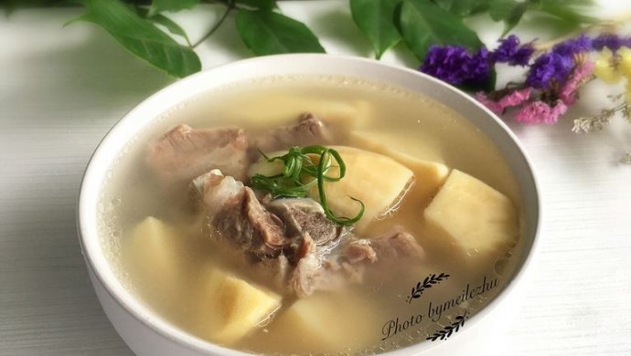 冬笋龙骨汤