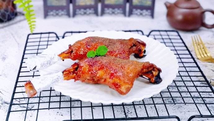 孜然烤琵琶鸭腿