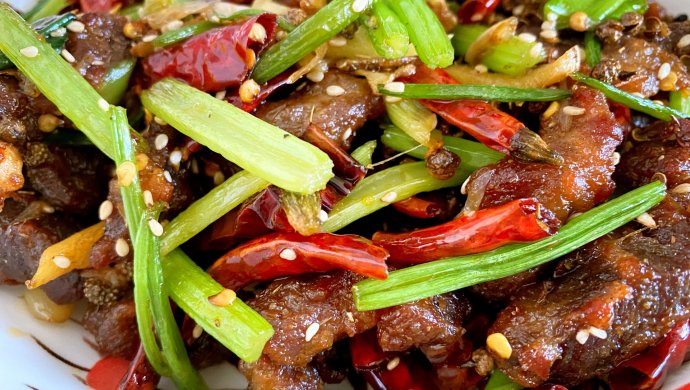 麻辣牛肉条