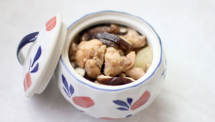 快手菜――香菇蒸鸡腿