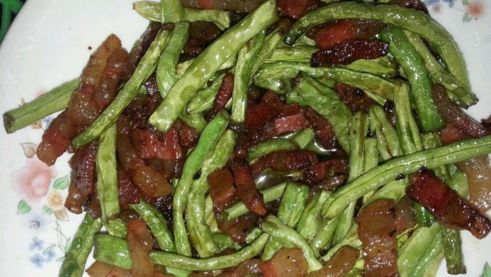 熏肉豇豆