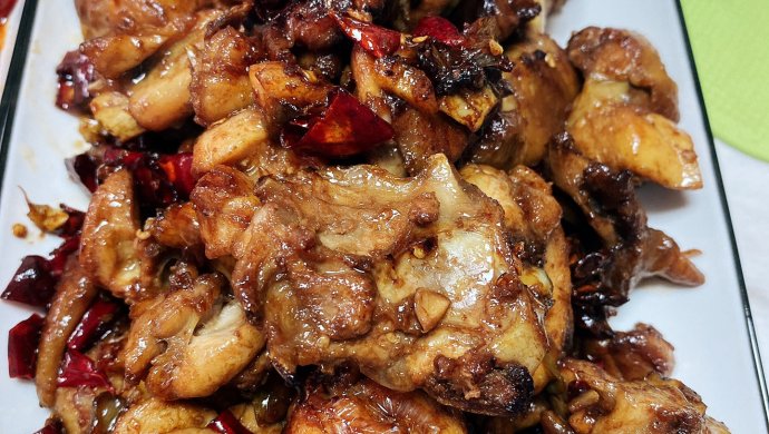 家常炒鸡腿