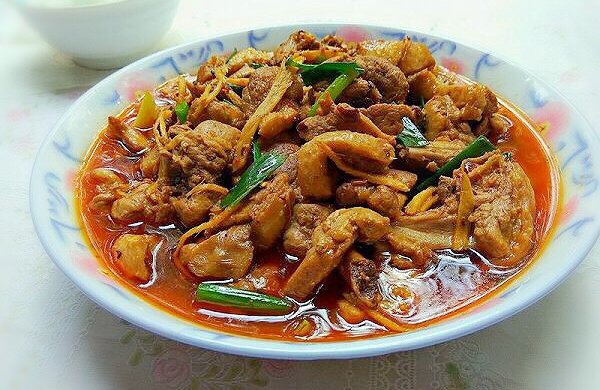 姜丝鸭肉