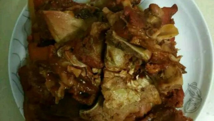 卤猪头肉
