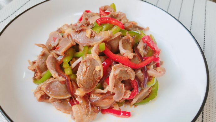 小六家的辣炒鸡胗