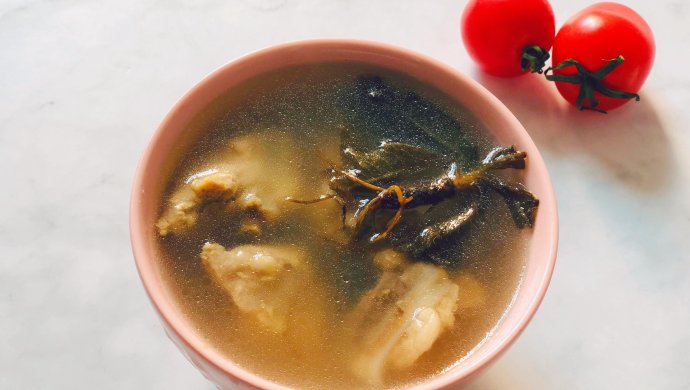 地胆头龙骨汤