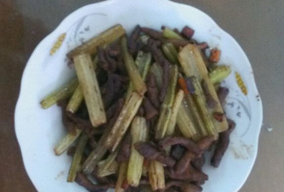 小炒鸭肠