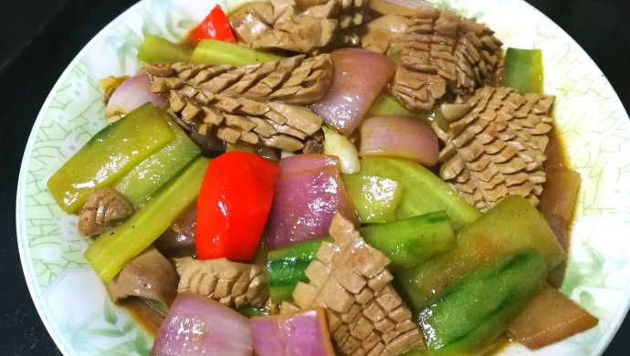 爆炒腰花