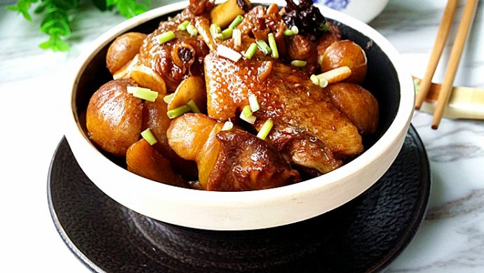 板栗烧仔鸡