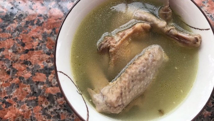 绿豆老鸽汤