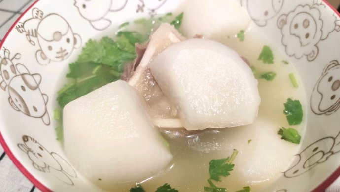 白萝卜牛骨髓汤