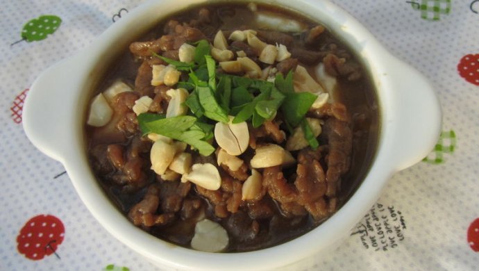 豆花牛肉
