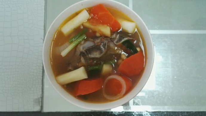 牛骨萝卜山药汤