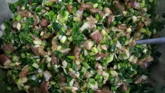 羊肉韭菜大包