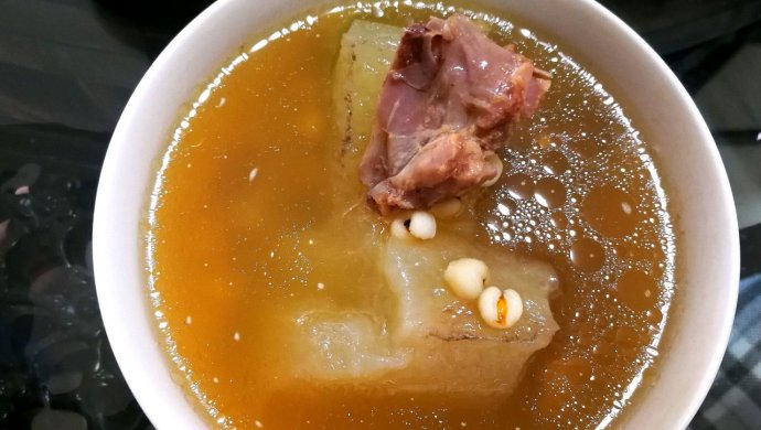 祛湿冬瓜薏米水鸭汤