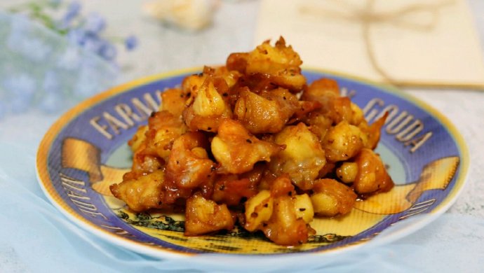 黑椒鸡脆