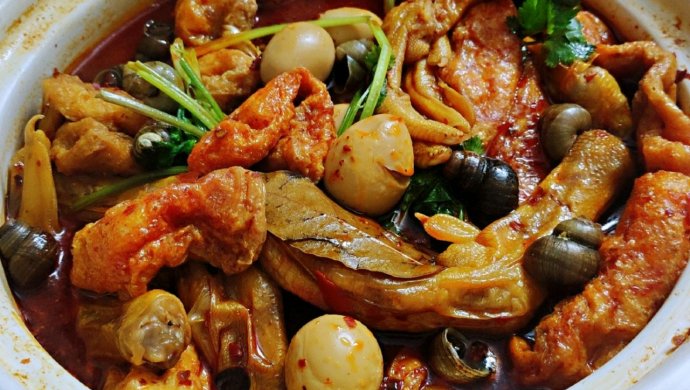螺蛳鸭脚煲