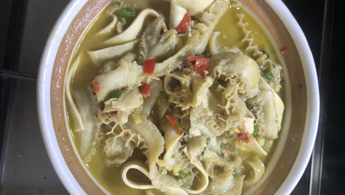 麻酱涮牛肚
