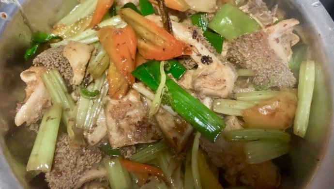 什锦炒牛肚
