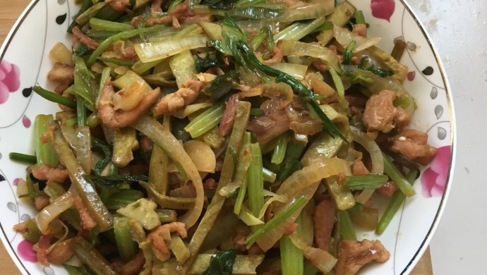 瘦肉配三丝