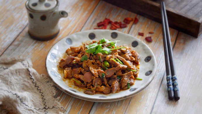 香辣孜然鸡胗