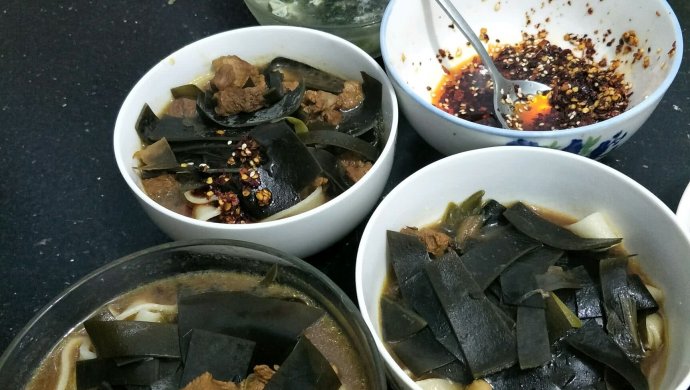 羊肉海带面