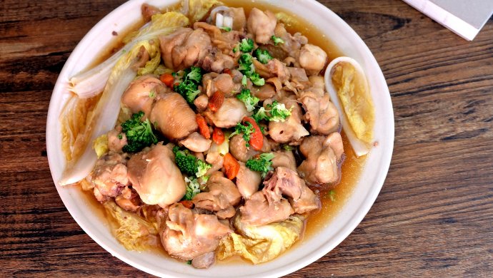蒸鸡腿肉