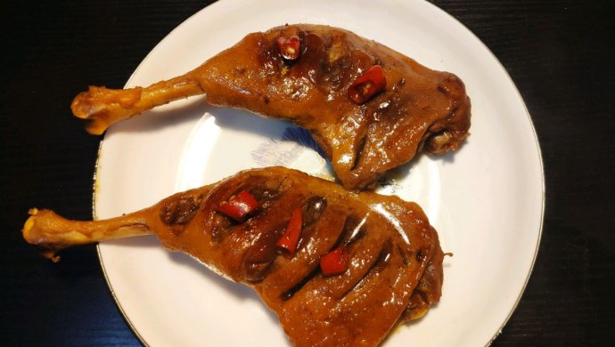 低脂无油黑椒鸭腿，好吃又下饭