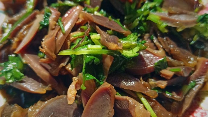 快手小菜凉拌鸭胗