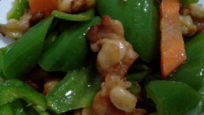 鸡脆骨炒青椒