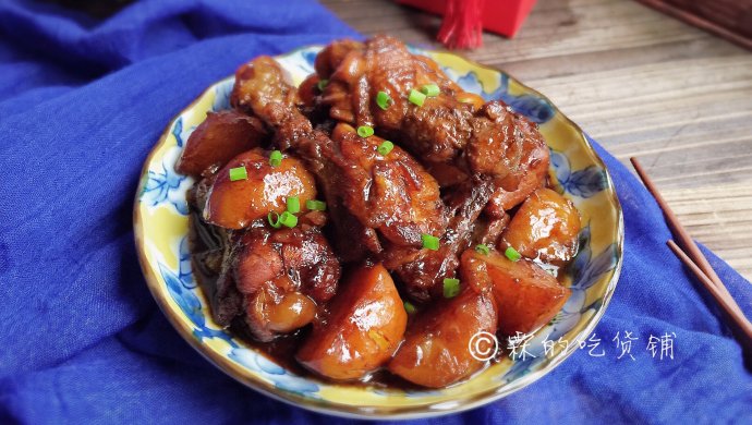 可乐土豆焖鸡翅根