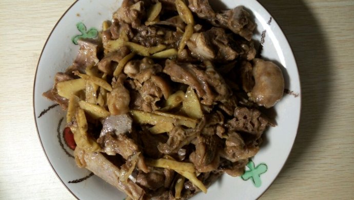 焖鸭肉
