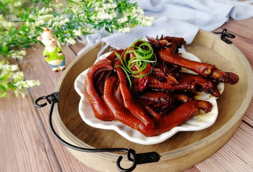 五香鸭掌