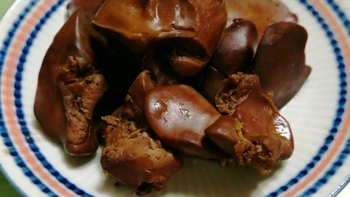 日式炖鸡肝(?肝の甘露煮)