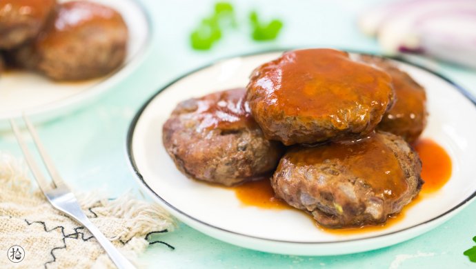 洋葱牛肉饼