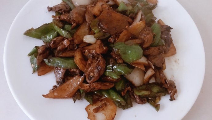炒鸡心