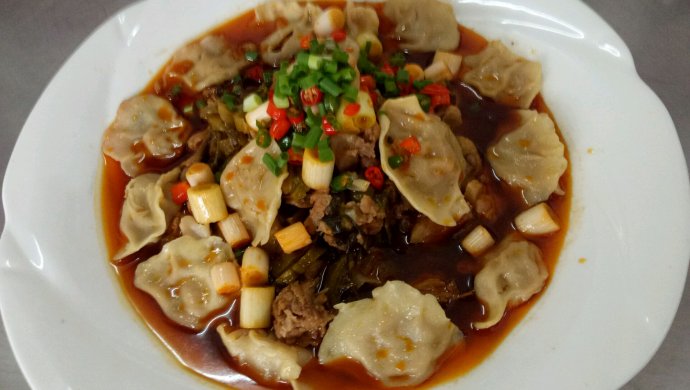酸菜水饺鸭