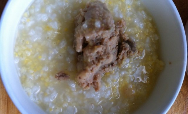 鸡肝土豆泥