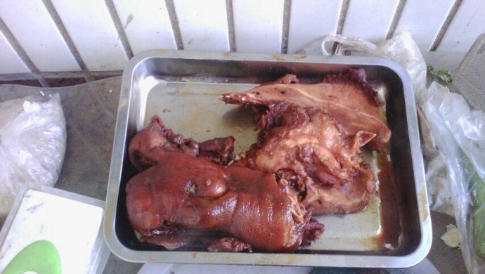五香酱猪头肉
