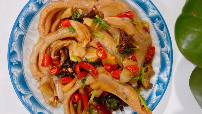 香辣鸭掌
