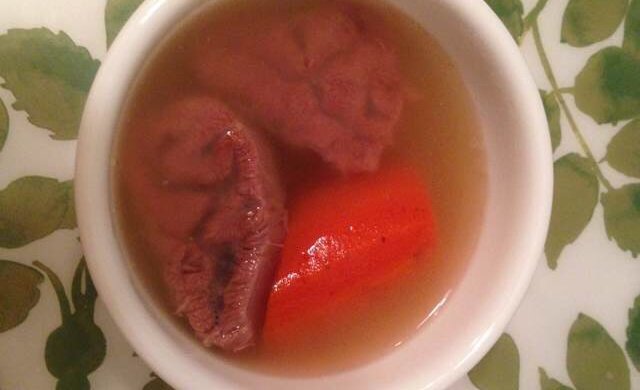 牛腱红萝卜汤
