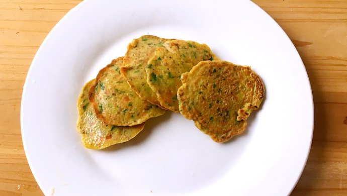 鸡肝蔬菜小饼