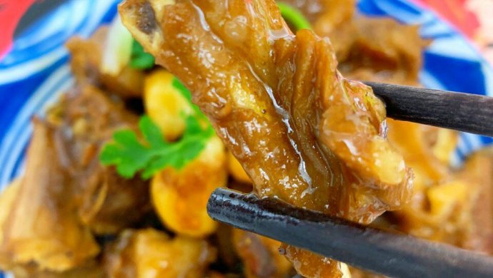 蒜香羊排