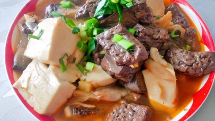 鸭血豆腐