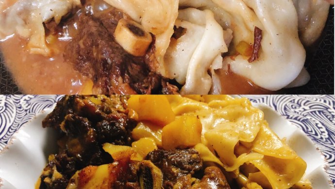 土豆炖牛排骨