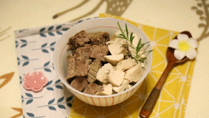 白卤牛腱鸡胸肉：减脂增肌