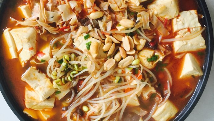 鸭血豆腐