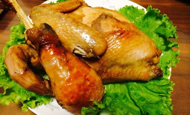 电饭煲烤鸡